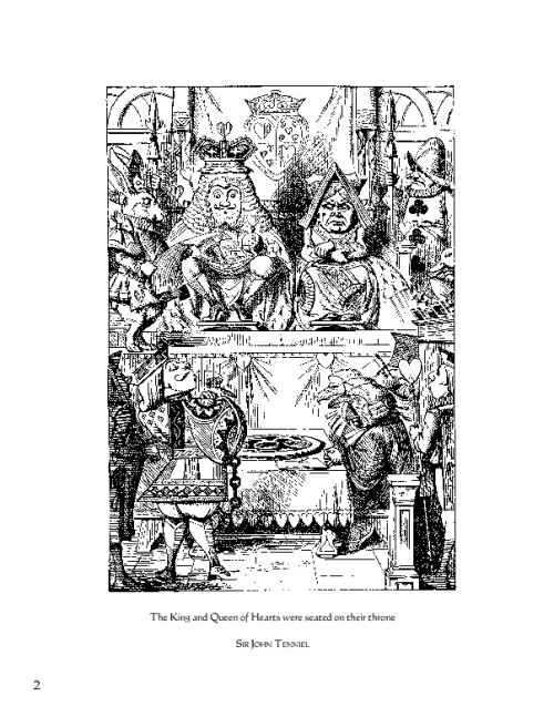 Sir John Tenniel illustration from Alice Illustrated